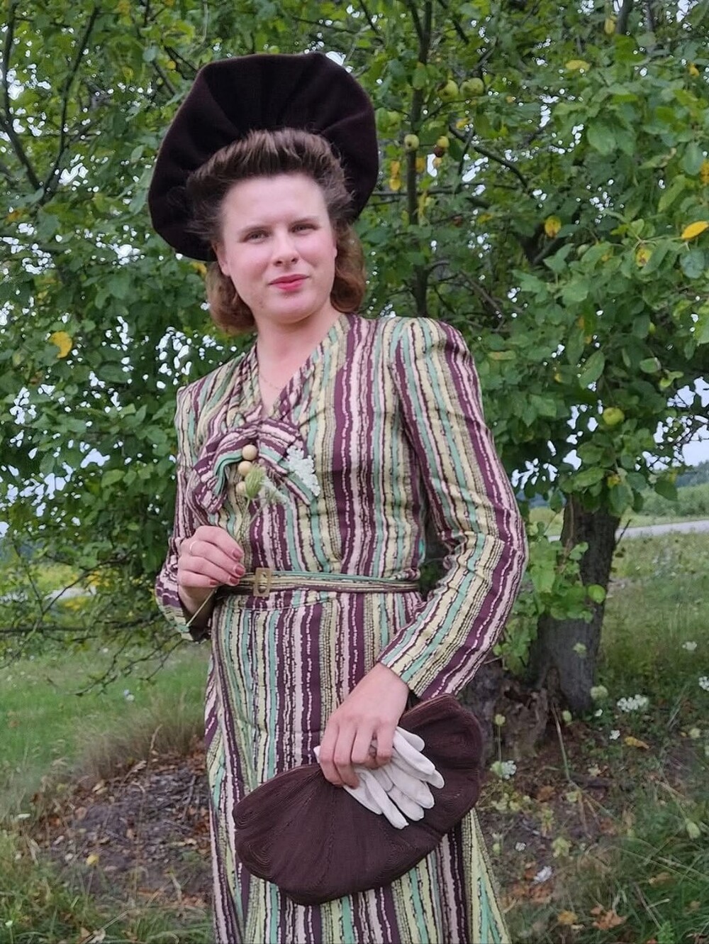 Reproduction 1940s Dress